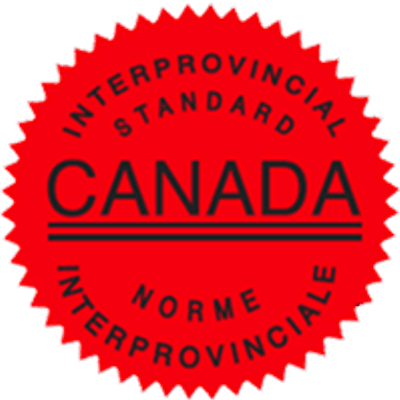 Ontario red seal certified